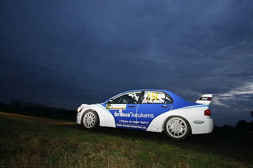 Ten Brinke direct naar podium in eerste rallysprint